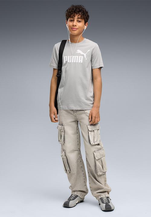PUMA - Ess No. 1 Logo Tee B - Grey Echo