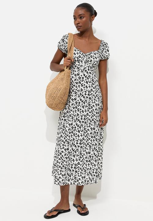 New Look - Maid midi - milk ditsy