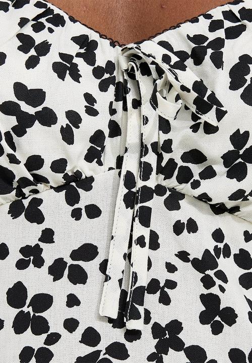 New Look - Maid midi - milk ditsy