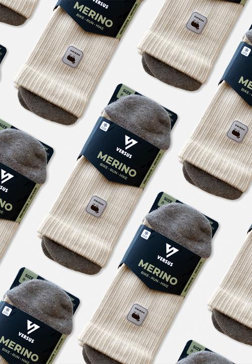 Versus - Merino Socks - Glacier Sand