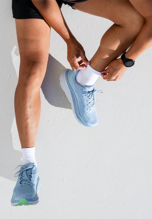 Versus - Running Quarter Socks - White