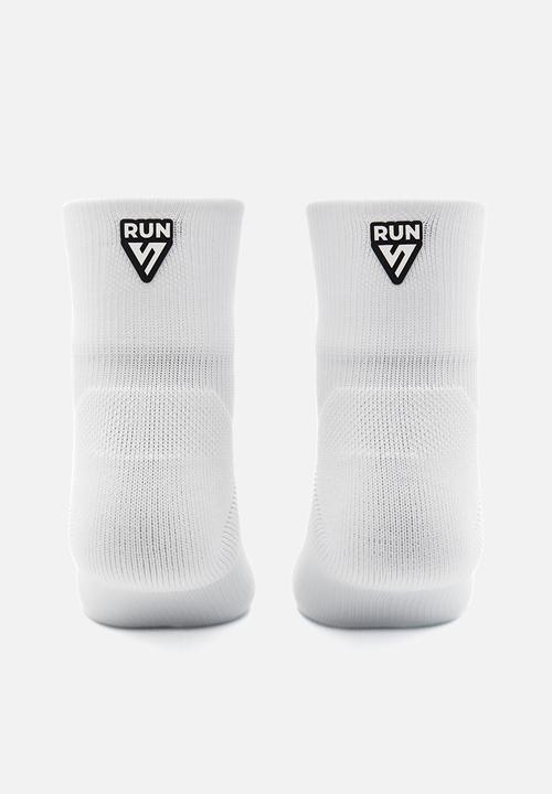 Versus - Running Quarter Socks - White