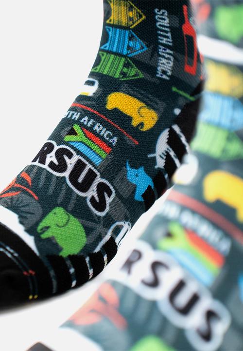 Versus - Heritage 5.0 Active Crew Socks - multi