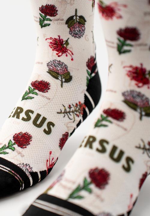 Versus - Protea Active Crew Socks - white