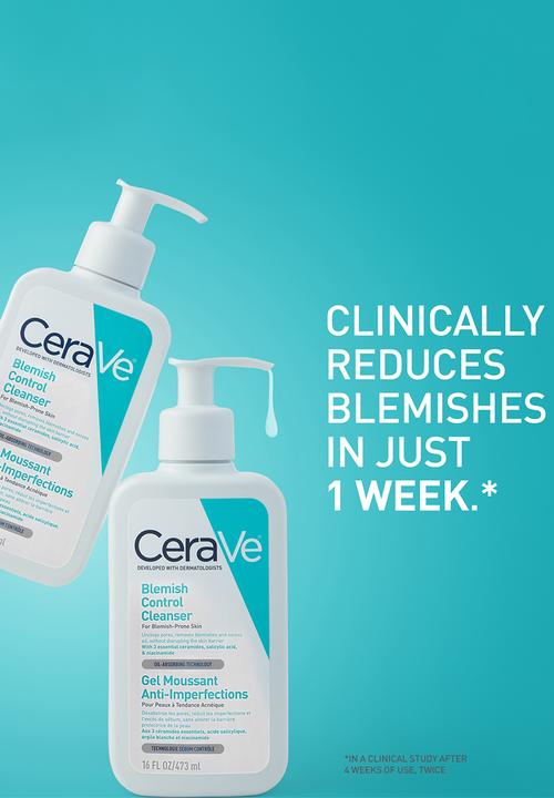 CeraVe® - Blemish Control Face Cleanser with 2% Salicylic Acid - 236ml
