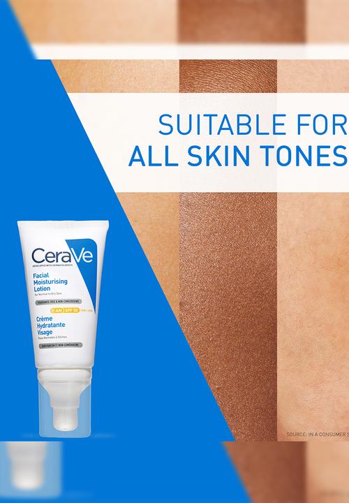 CeraVe® - Facial Moisturising Lotion with Sunscreen SPF50 - 52ml