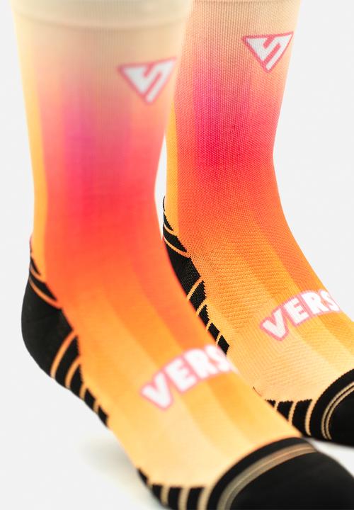 Versus - Sunset Sorbet Active Crew Socks - multi