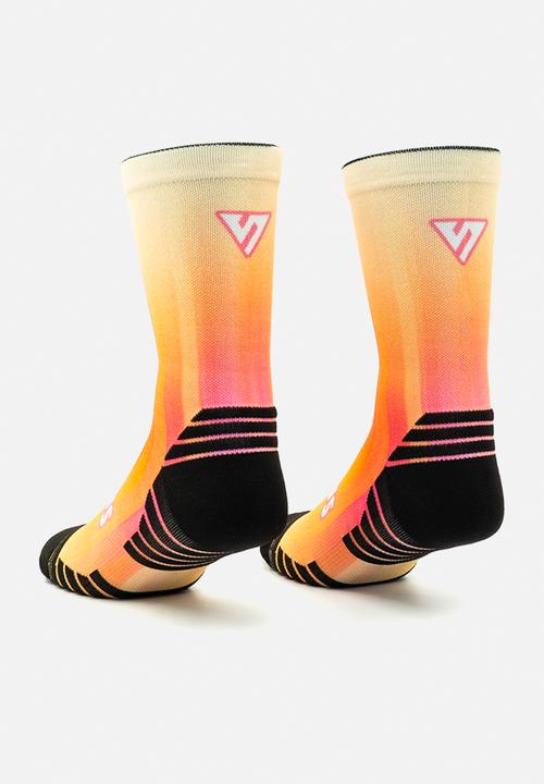 Versus - Sunset Sorbet Active Crew Socks - multi
