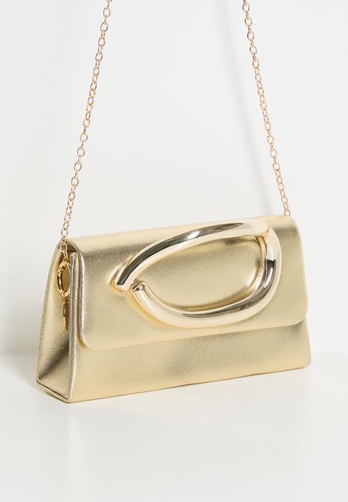 Tessa Design - Unity Clasp Evening Bag - Gold