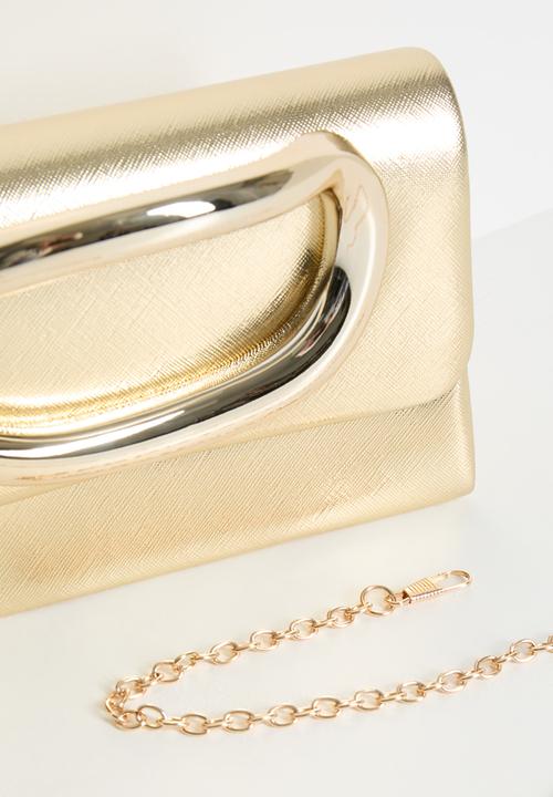 Tessa Design - Unity Clasp Evening Bag - Gold