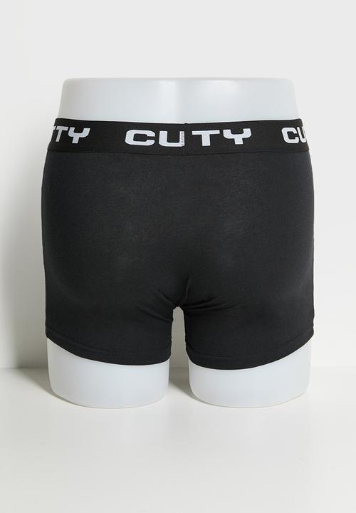 Cutty - Amigo Trunks 2pack - Black/Black