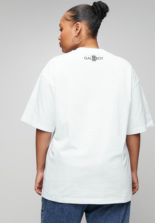 GALXBOY - Mini gg t-shirt  - white