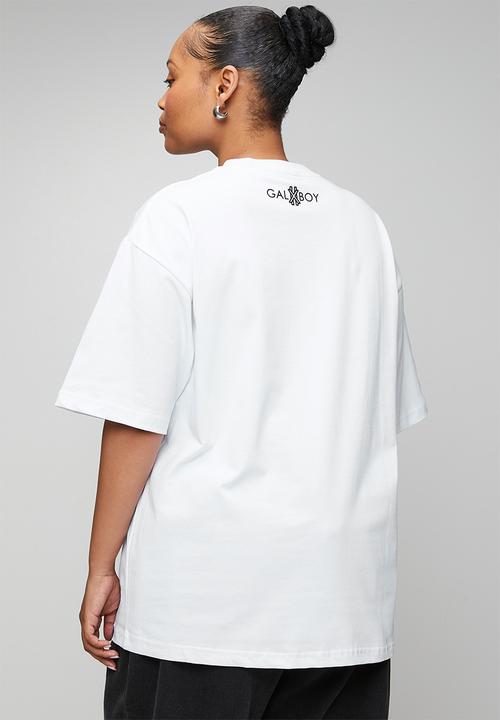 GALXBOY - Vintage 2.0 T-shirt - white