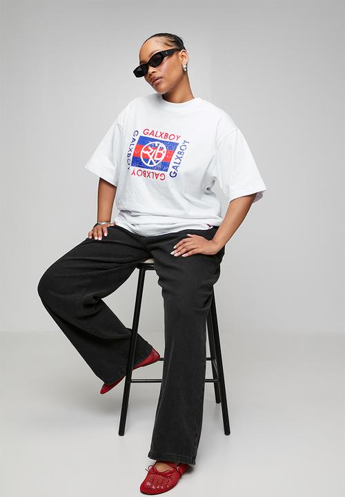 GALXBOY - Vintage 2.0 T-shirt - white
