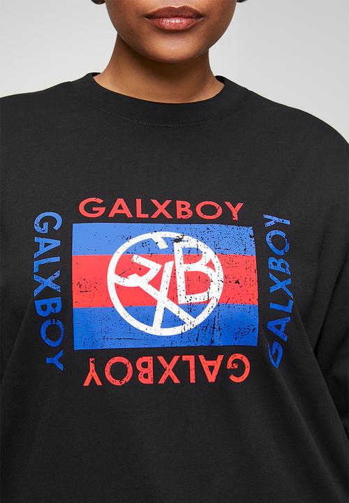 GALXBOY - VINTAGE 2.0 T-SHIRT - BLACK