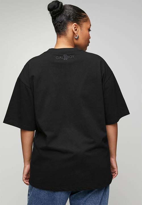 GALXBOY - VINTAGE 2.0 T-SHIRT - BLACK