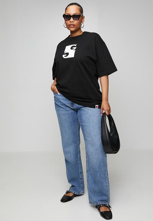 GALXBOY - MINI GG T-SHIRT - BLACK