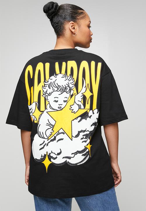 GALXBOY - Angel 2.0 t-shirt  - black