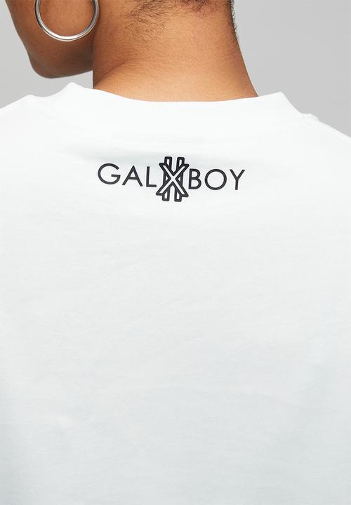 GALXBOY - Heritage line T-shirt - white