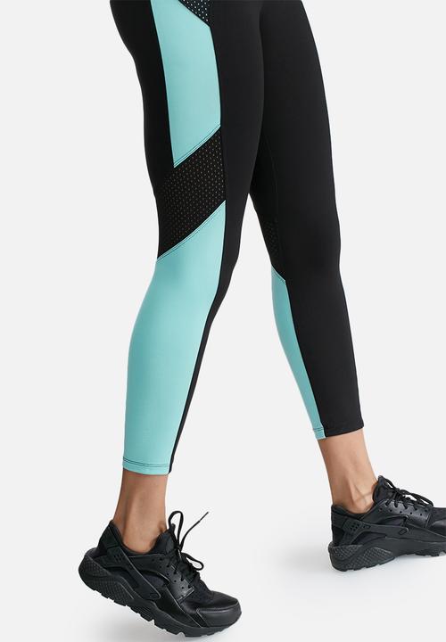 Missguided - Active colour block mesh leggings