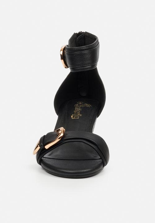Butterfly Feet - Shani 16 wedge heel - black