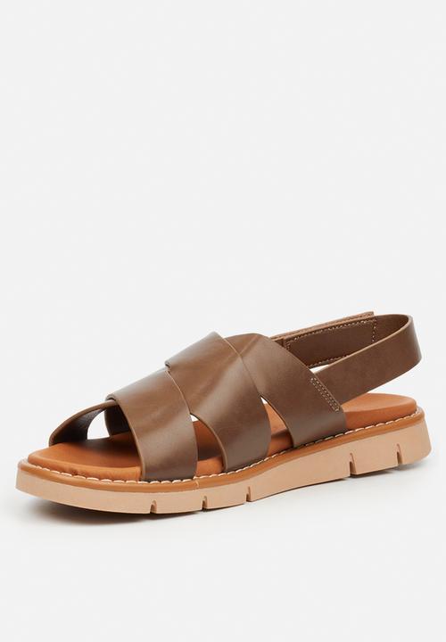 Butterfly Feet - Trace 2 slingback sandal - chocolate