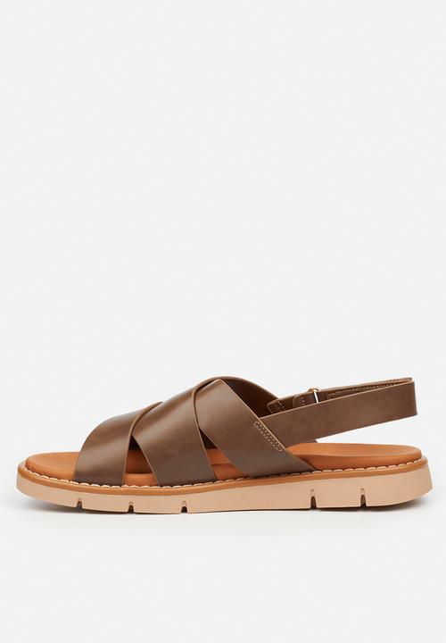 Butterfly Feet - Trace 2 slingback sandal - chocolate