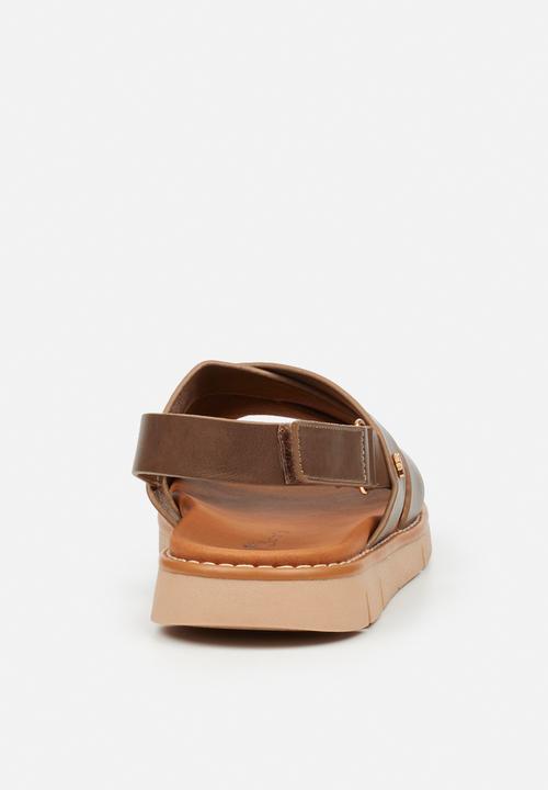 Butterfly Feet - Trace 2 slingback sandal - chocolate