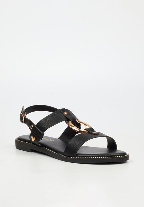 Butterfly Feet - Frost 18 slingback sandal - black