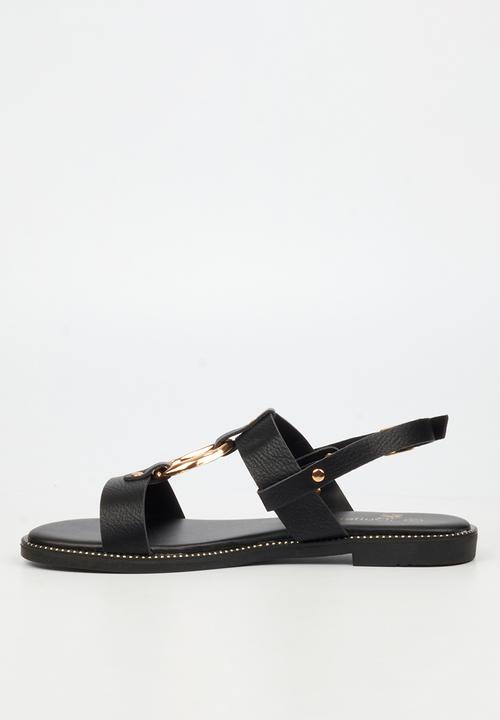 Butterfly Feet - Frost 18 slingback sandal - black