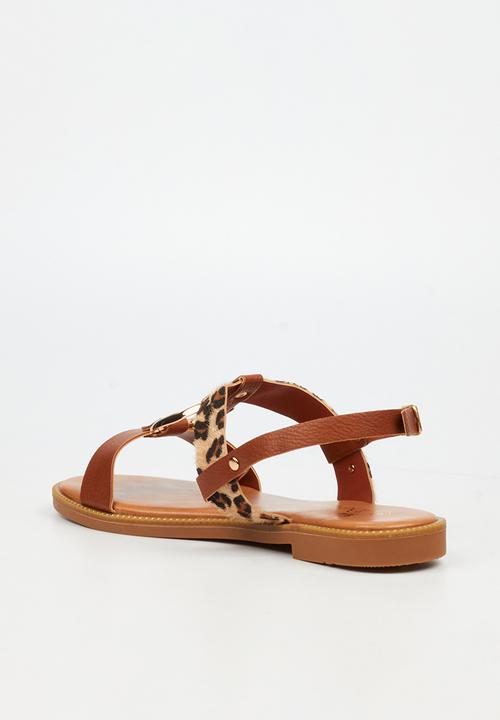 Butterfly Feet - Frost 18 slingback sandal - leopard