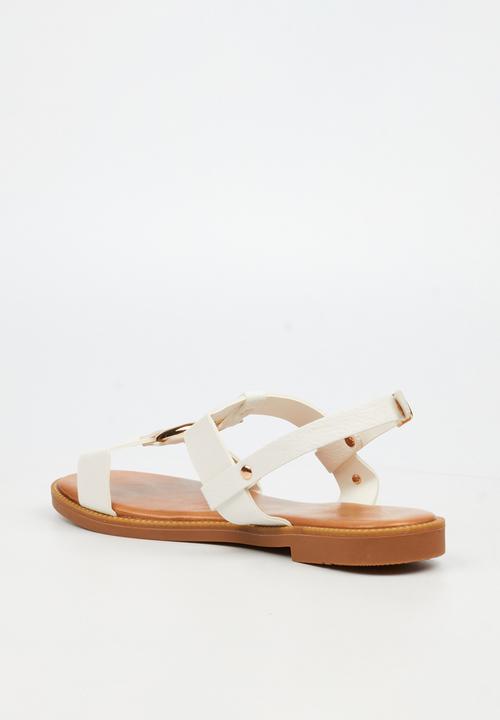 Butterfly Feet - Frost 18 slingback sandal - white