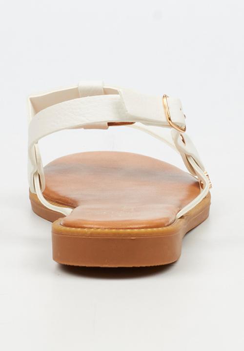Butterfly Feet - Frost 18 slingback sandal - white