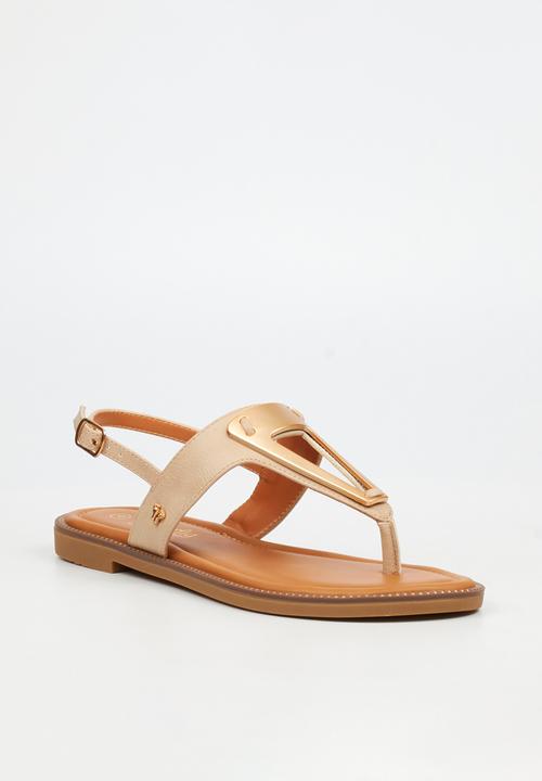 Butterfly Feet - Frost 19 t-bar sandal - beige