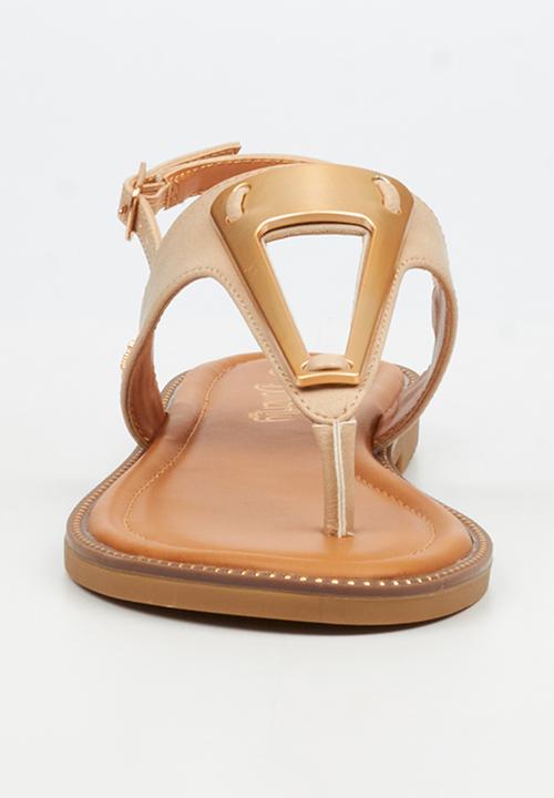 Butterfly Feet - Frost 19 t-bar sandal - beige