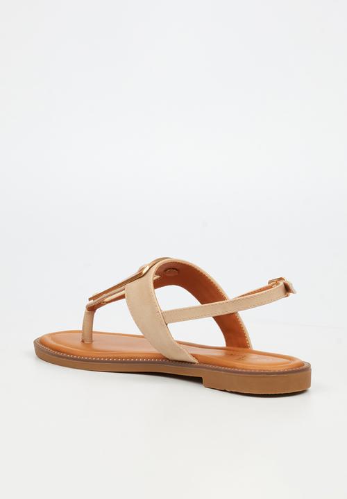 Butterfly Feet - Frost 19 t-bar sandal - beige