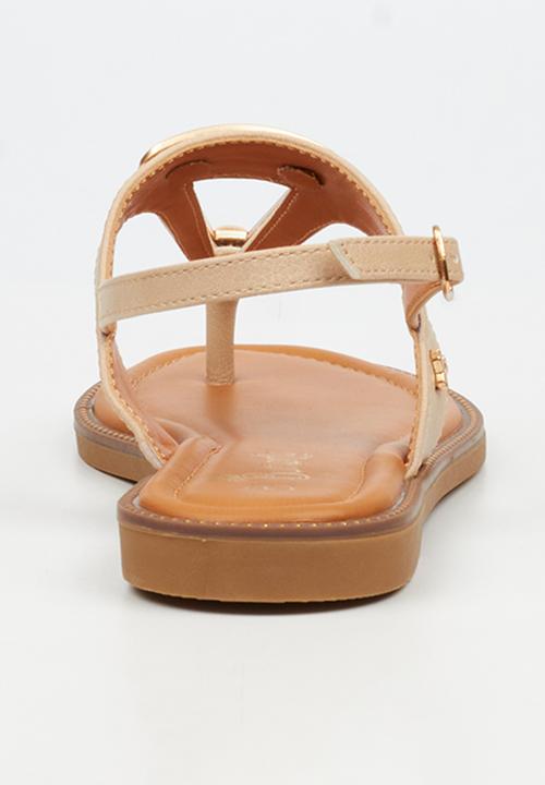 Butterfly Feet - Frost 19 t-bar sandal - beige