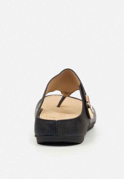 Butterfly Feet - Wander 1 t-bar sandal - black