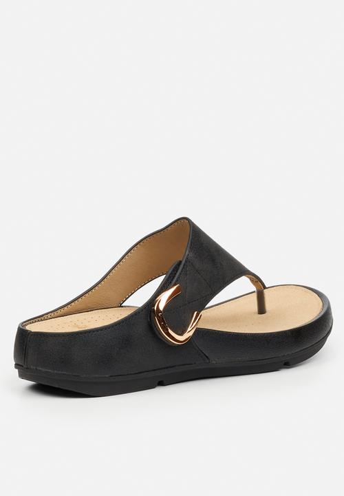 Butterfly Feet - Wander 1 t-bar sandal - black