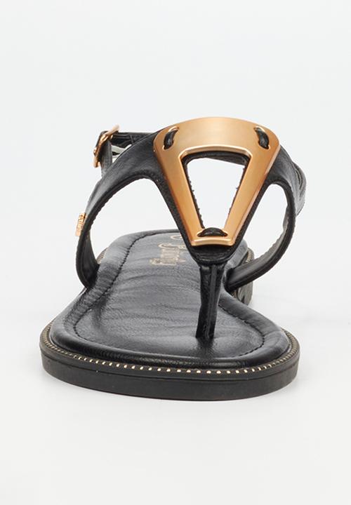 Butterfly Feet - Frost 19 t-bar sandal - black