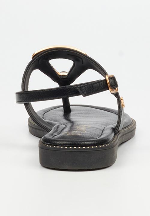 Butterfly Feet - Frost 19 t-bar sandal - black