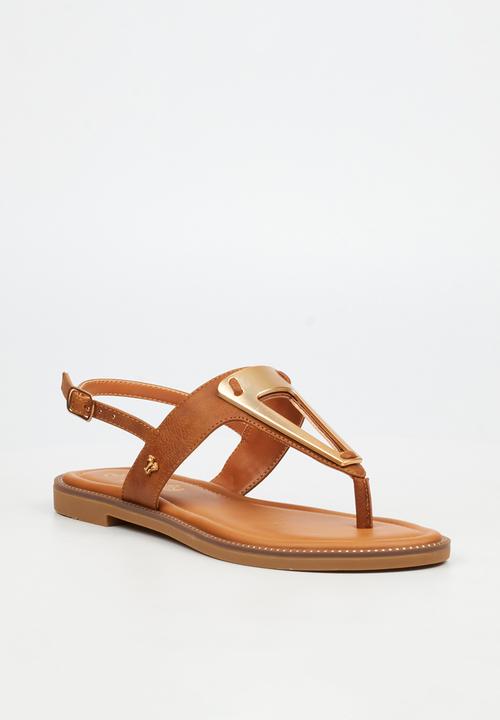 Butterfly Feet - Frost 19 t-bar sandal - tan