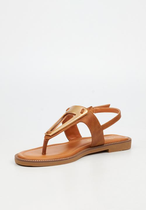 Butterfly Feet - Frost 19 t-bar sandal - tan