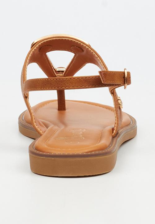 Butterfly Feet - Frost 19 t-bar sandal - tan