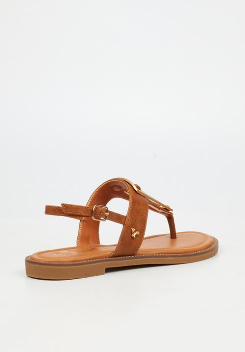 Butterfly Feet - Frost 19 t-bar sandal - tan