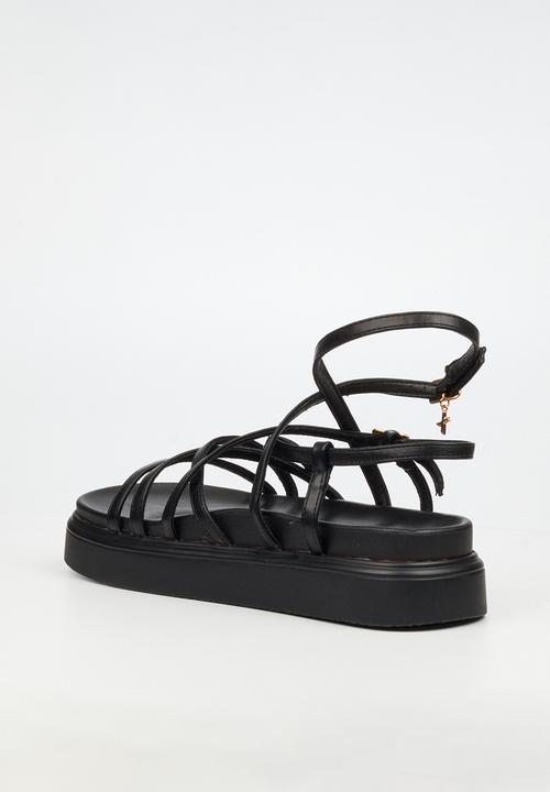 Rock & Co - Absolut 7 multi-strap chunky sandal - black