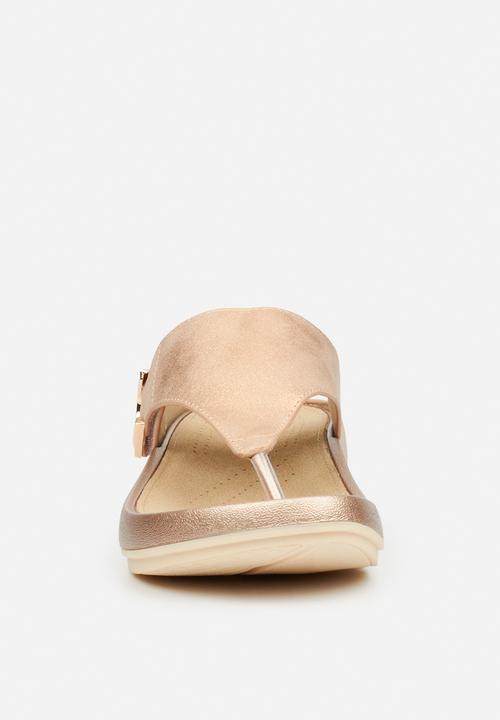 Butterfly Feet - Wander 1 t-bar sandal - rosegold