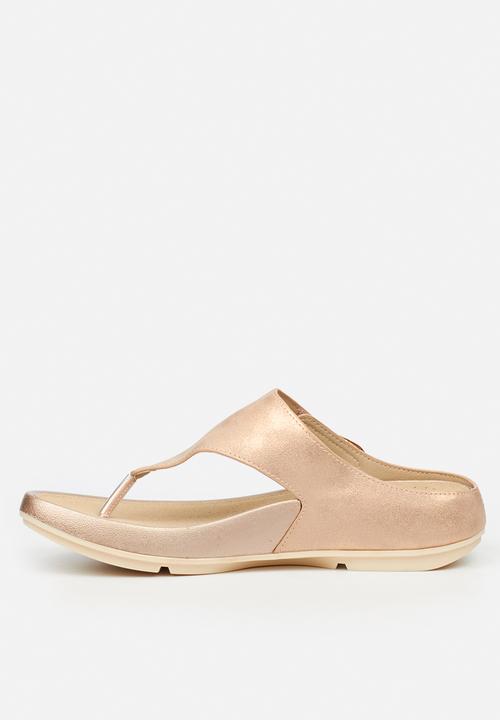 Butterfly Feet - Wander 1 t-bar sandal - rosegold