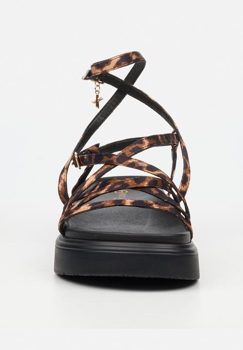 Rock & Co - Absolut 7 multi-strap chunky sandal - leopard