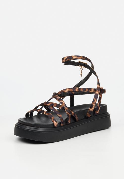 Rock & Co - Absolut 7 multi-strap chunky sandal - leopard